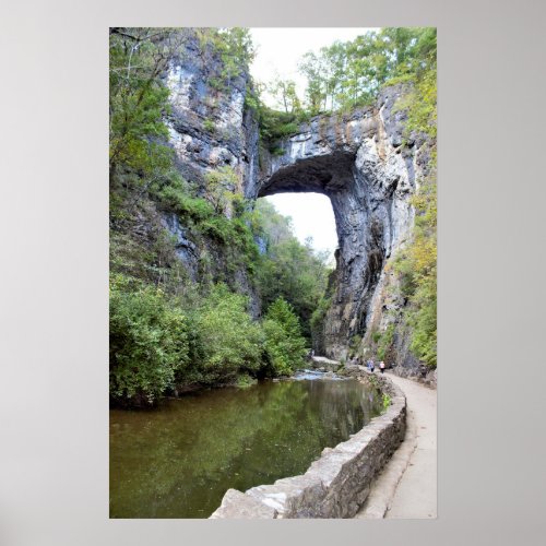 Natural Bridge Virginia Poster