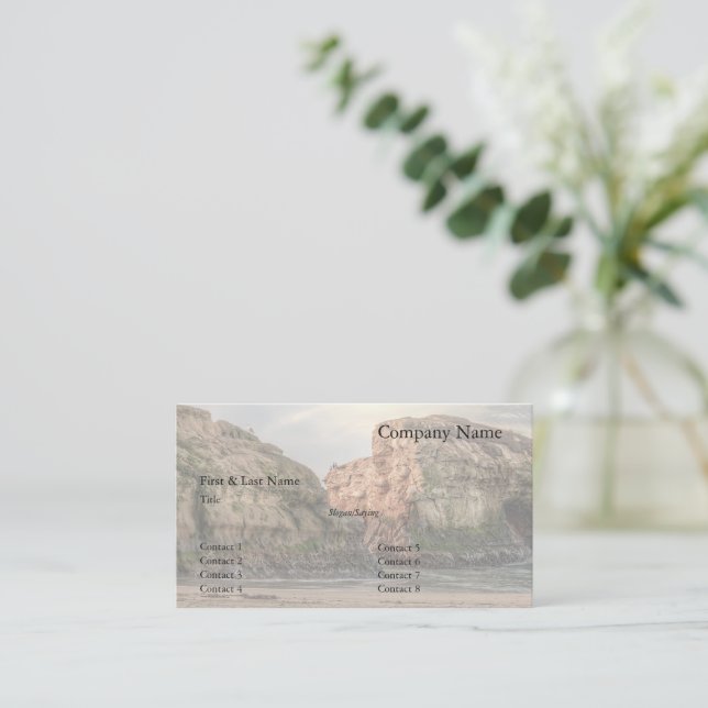 Natural Bridges 8.1 Business Card (Standing Front)