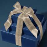 Natural Brown Baby Deer Fawn Spots Satin Ribbon