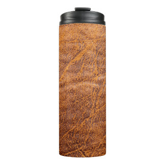 Natural brown leather texturetexture, leather, ski thermal tumbler