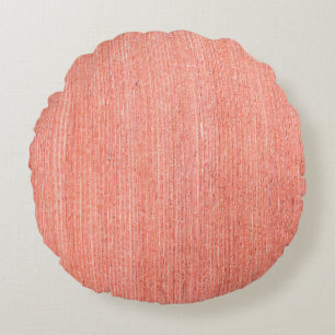 Natural brown wood texture and seamless background round pillow