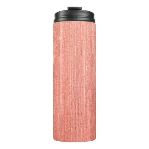 Natural brown wood texture and seamless background thermal tumbler