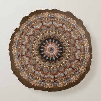 Natural Browns Mandala Pattern