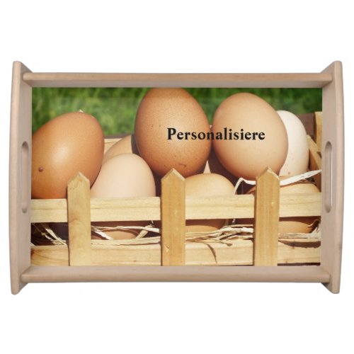 natural chicken eggs by country  serving tray