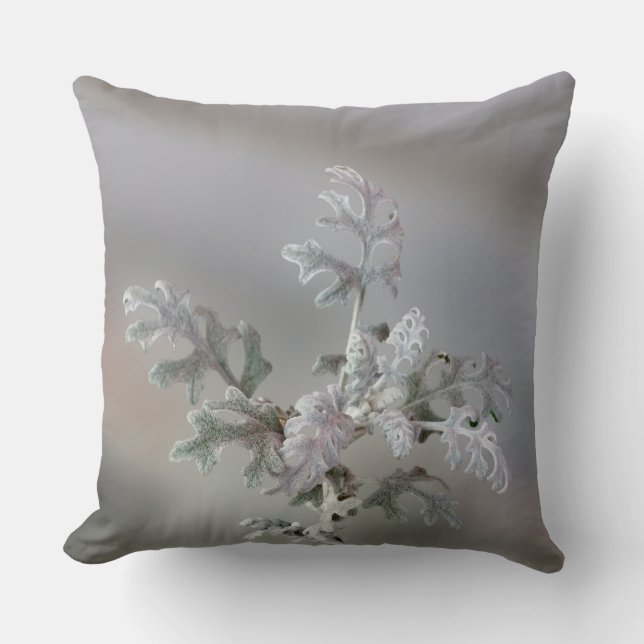 Natural Christmas Decorations Throw Pillow (Front)