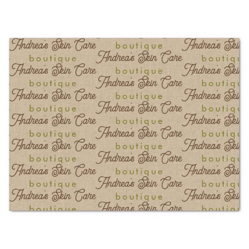 Natural Color Classic Line Texture Text Pattern Tissue Paper