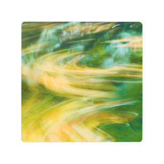 Natural Color Flow Abstract Poster