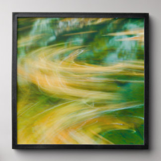 Natural Color Flow Abstract Poster Peel And Stick Photo Tile