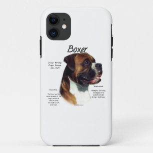 Natural Colored Boxer Meet the Breed iPhone 11 Case