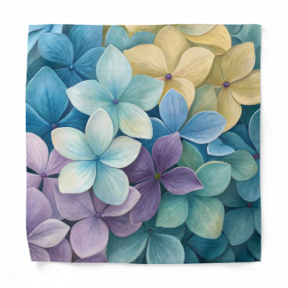 Natural colorful flowers bandana