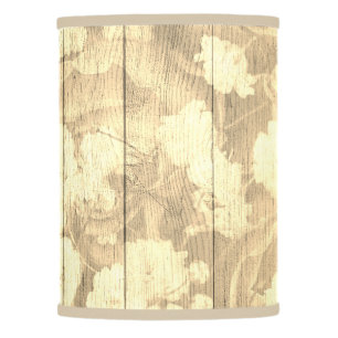 Natural Country Chic Roses Lamp Shade