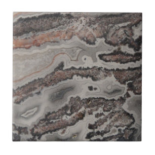Natural Crazy Lace Agate Photo Tile
