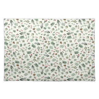 Natural Cream Nature Christmas Cloth Placemat