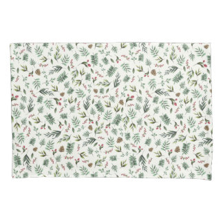 Natural Cream Nature Christmas Pillowcase