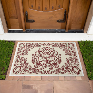 Natural design doormat