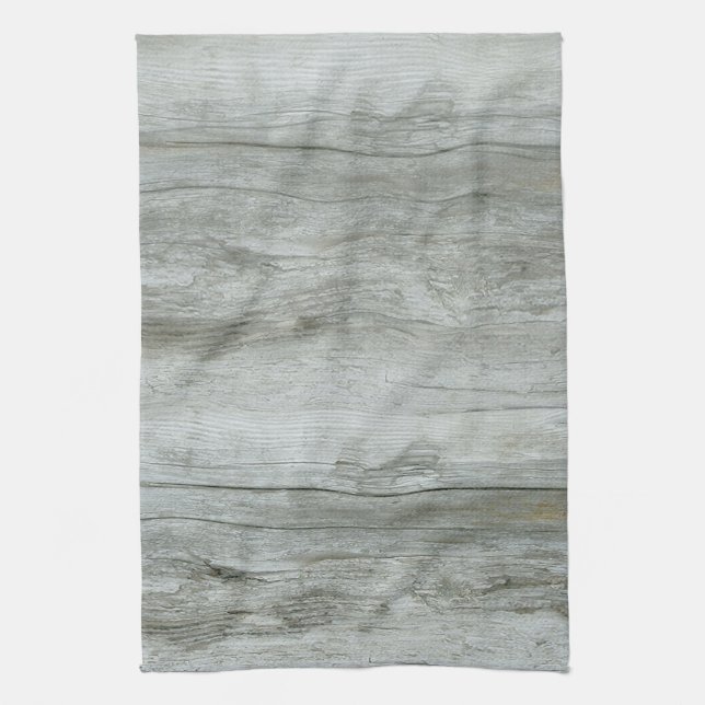 Natural Driftwood Background Towel (Vertical)
