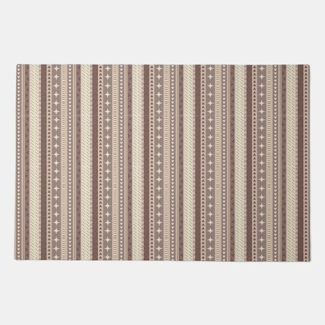 Natural Earth Tones Doormat (Front)