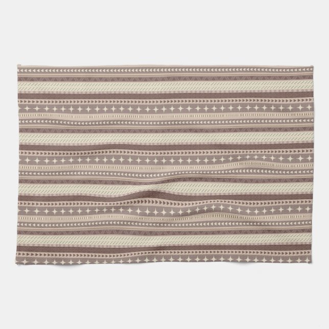 Natural Earth Tones Kitchen Towel (Horizontal)