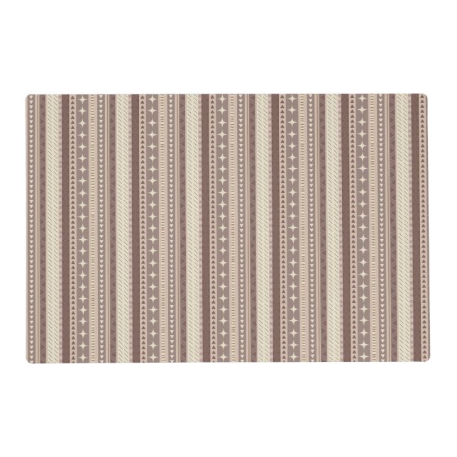 Natural Earth Tones Placemat (Front)