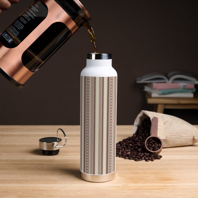 Natural Earth Tones Water Bottle (Coffee)
