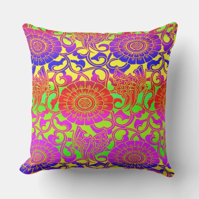 Natural & Earthy  Outdoor Pillow (Front)