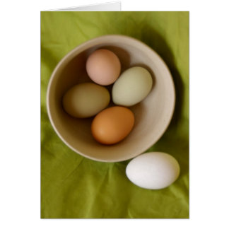 Natural Eggs Cards