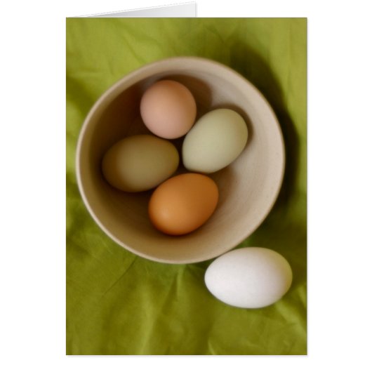 Natural Eggs Cards (Front)