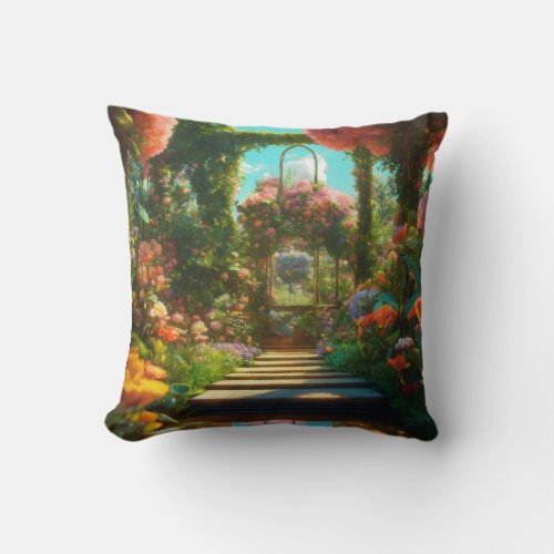  Natural Elegance Bringing the Outdoors Indoors Throw Pillow
