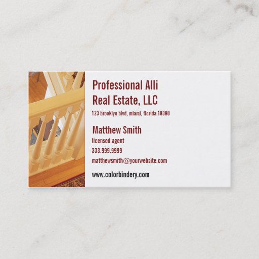 Customizable Natural Elegance Business Card