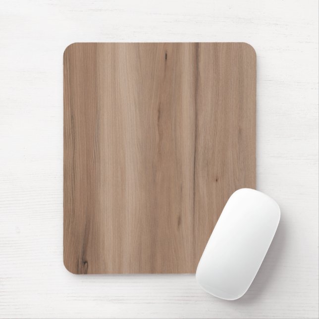 Natural elm Texture  Mouse Pad (With Mouse)