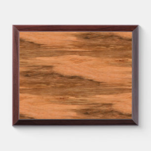 Natural Eucalyptus Wood Grain Look Award Plaque