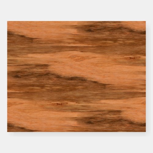 Natural Eucalyptus Wood Grain Look Foam Board