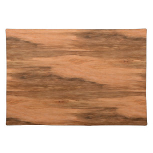 Natural Eucalyptus Wood Grain Look Placemat