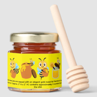 Natural Feelz Honey Jar Favors