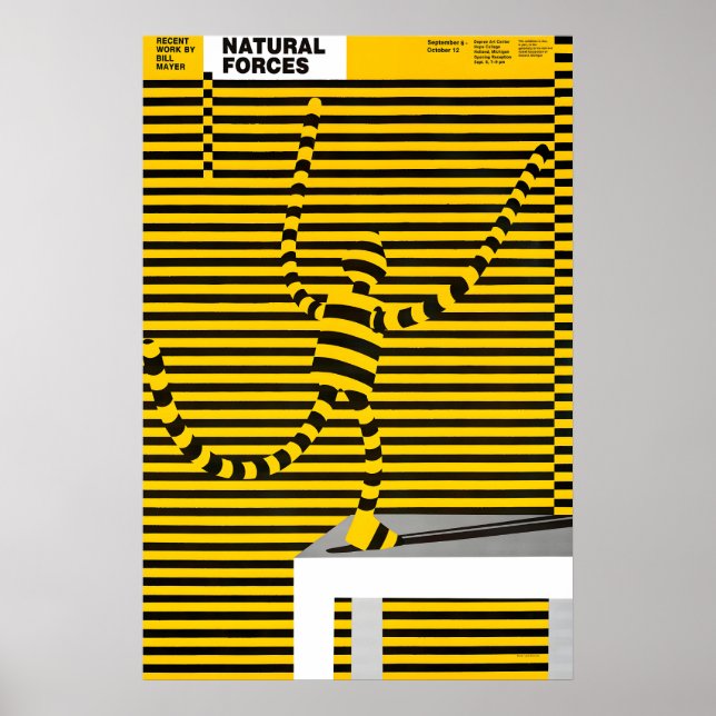 Natural Forces Conceptual  Art Print – Minimalist (Front)