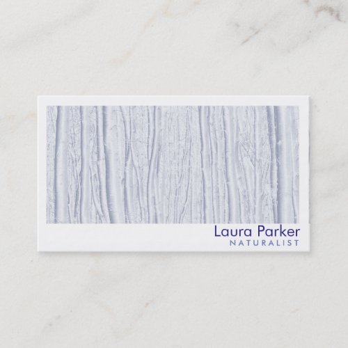 Natural Forest Birch Tree Care Landscape Lawn Business Card