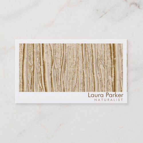 Natural Forest Brown Tree Care Landscape Lawn Business Card