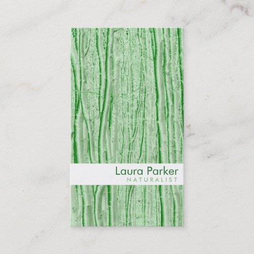 Natural Forest Green Tree Care Landscape Lawn Business Card