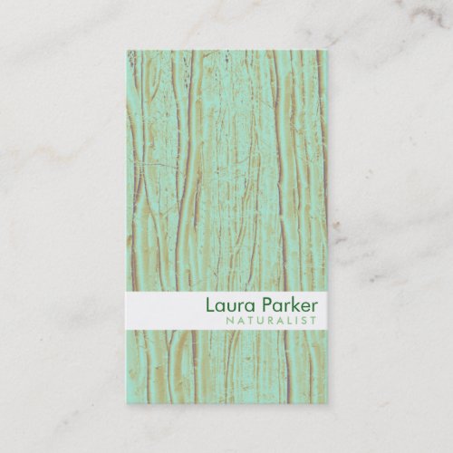 Natural Forest Green Tree Care Landscape Lawn Business Card