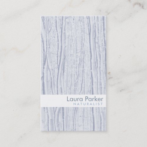 Natural Forest Silver Tree Care Landscape Lawn Business Card