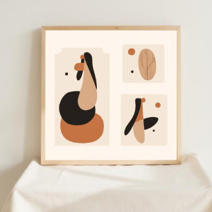 Natural Geometry – Feminine Minimalist Art XI Poster