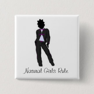 Natural Girl Button