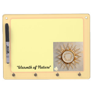 "Natural Glow" Dry Erase Board With Keychain Holder