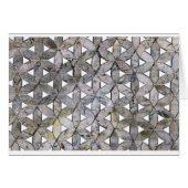 Natural Gray Stone Mosaic, flower of life (Front Horizontal)
