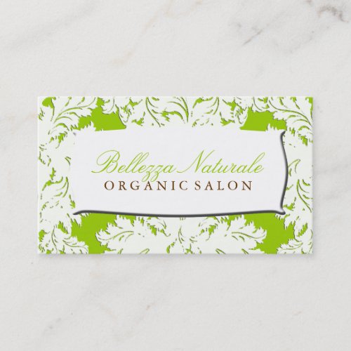 Natural Green Business Card Template