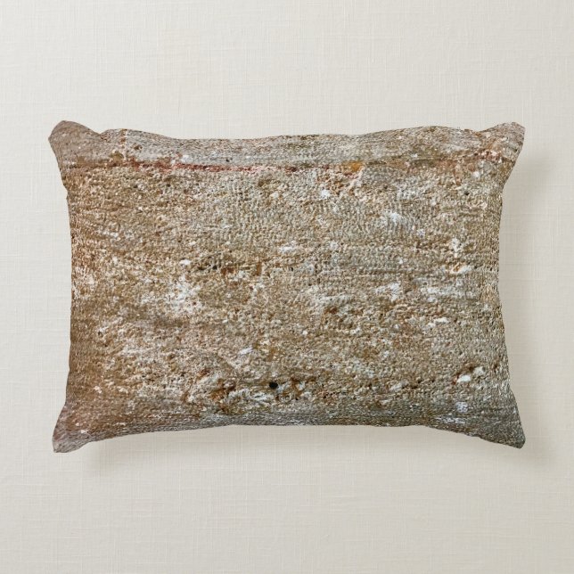 natural grey black stones abstract wonderful textu accent pillow (Front)