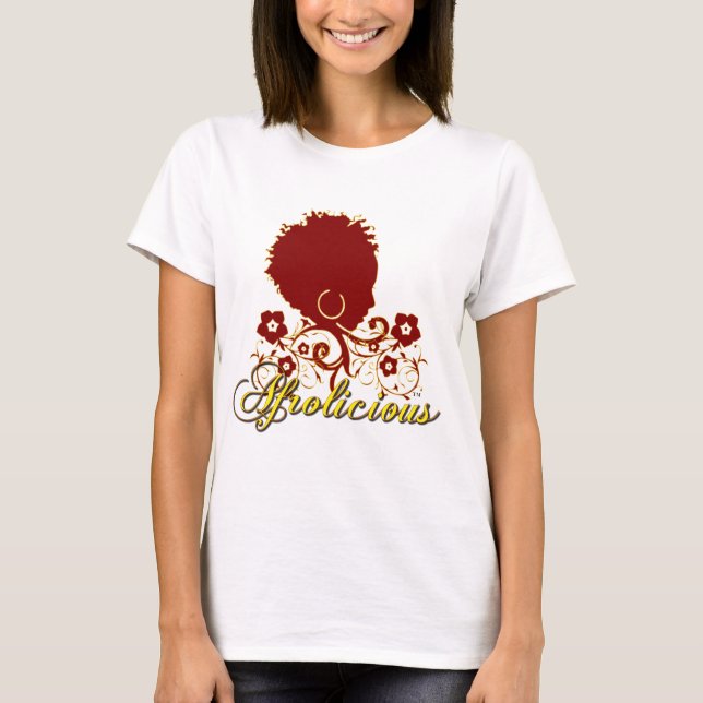 Natural Hair:Afrolicious T-Shirt (Front)