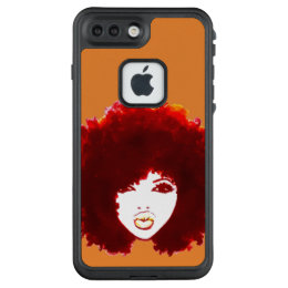 Natural Hair Curly Hair Autumn Afro iphone cases