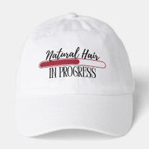 "Natural Hair In Progress" Black Hair Love Hat