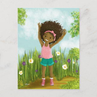 Natural Hair Postcard
